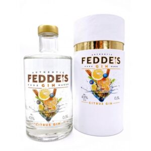 Fedde's gin díszdobozban termékkép