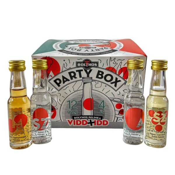 Termékkép Bolyhos piros party box csoportkép